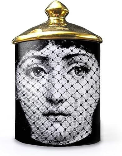 Lina Cavalieri Keramik Aromatherapie Kerzenglas Fornase Stifthalter Beauty Keramik Vorratsdose Mini Vase Kerzenhalter Tablett Home Dekorative Flaschen Dekorative Gläser (S15)