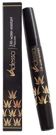 Adessa Wasserfeste Mascara, 24 Stunden Haltbarkeit, Volumen und Länge, 9 ml