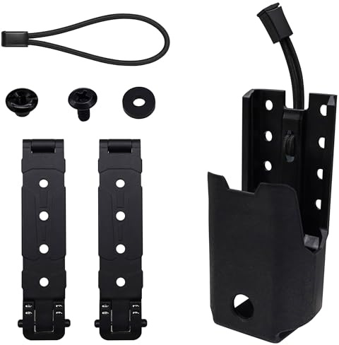 RadishGirls Tactical Molle Radio Holster for Vest Mount, Radio Holder Compatible with Motorola APX6000 APX8000 Radios with Quick-Access Controls & Rugged Hard Shell