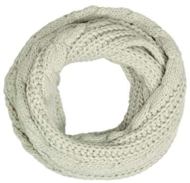 Rassow Loop Schal aus Schurwolle und Alpaka - Hellgrau (90) - One Size