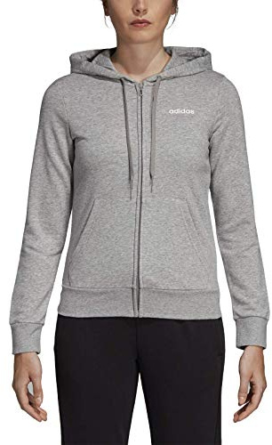 adidas Damen Essentials Solid Full Zip Hoodie