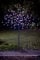 spot on dealz® 4 FT Cherry Blossom Tree Outdoor Decorations for Garden 128 LED Solar Powered Garden Lights Tree Ornaments for Home Decor Display Indoor Pink