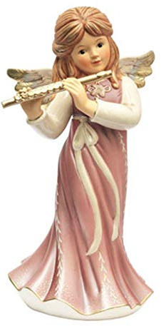 Goebel Weihnachtsdekoration Engelsfigur aus Porzellan hergestellt, Maße: 32 cm x 17 cm x 15 cm, 41-512-62-1