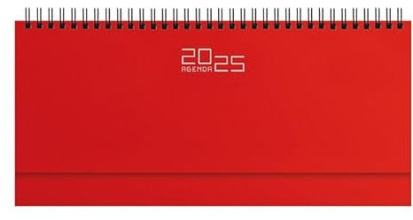 Planning Settimanale Agenda 2026 Da Tavolo 13x30cm Spiralato