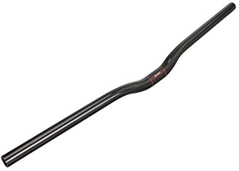 Alfa Pasca MTB Carbon Lenker Riser Mountainbike Lenker 25,4 mm MTB Carbon Lenker 3K Glänzend 660mm