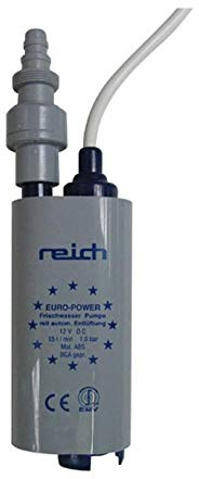Bomba sumergida REICH 12 V 15 L Min +aireación automática - Autocaravanas