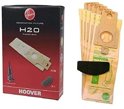 sparefixd Genuine H20 Vacuum Cleaner Dust Bags X5 for Hoover Purepower