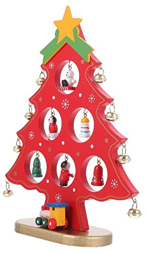 BESPORTBLE 1stück Weihnachtsbaum Dekoration Für Desktop Chic Festtags-Ornament Für Weihnachten Büro Und Zuhause Festliche