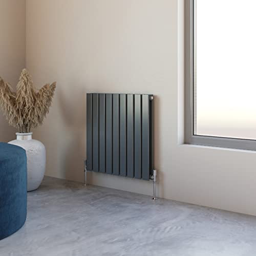 Flat Panel Radiator 600x612mm Horizontal Design Double Tall Upright Anthracite Central Heating Rad