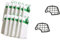RYELDOM - Lot de 12 sacs + 2 filtres pour aspirateur Vorwerk Folletto VK140-VK150 - Gardez votre maison propre et parfumée! Améliore la qualité de votre nettoyage domestique