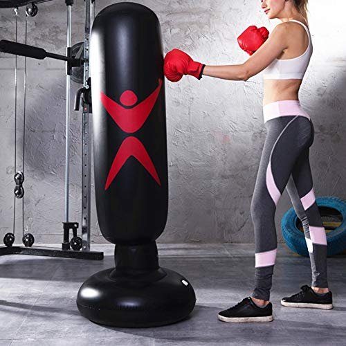PVC Fitness Hit, Enfants Gonflable Colonne Tumbler Kinder Boxsack Sac de Sable Adultes Sac de Frappe