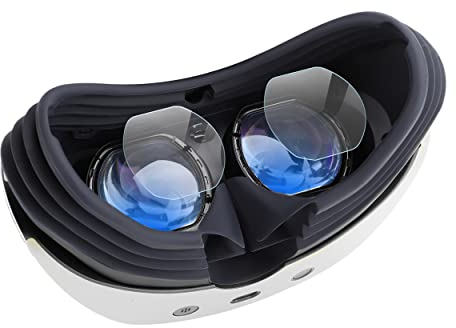 Hensych 4 piezas TPU suave HD VR lente protector protector de lente cubierta para gafas PlayStation VR2 resistente al sudor y al polvo | a prueba de arañazos para PlayStation VR2 accesorios