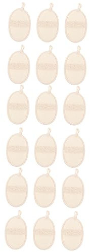 FOMIYES 3sets Bad Peeling-tools Beige Luffa Badetücher Rücken Duschtücher Set 6pcs * 3