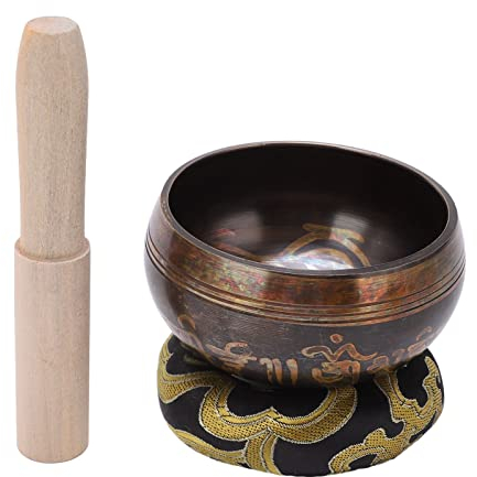 3-teiliges Klangschalen-Set, Zen-Meditationsschalen, Handgefertigt in Nepal, Yoga-Meditation, Buddha-Klangschale, Spirituelle Dekoration, Yoga-Geschenke Für Frauen