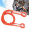 60cm Rock Climbing Rope, Breakdown Life-Saving Anti-Fall Lanyard, Essential Mountaineering Sling Tool for Mountaineering, Rock Climbing, Brakedown etc