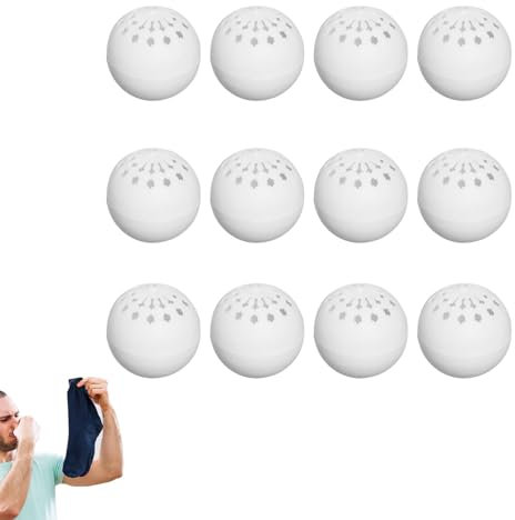 12 Bolas Desodorantes Para Zapatos, Ambientadores De Zapatos, Bolas Desodorizantes Para Zapatillas, Desodorantes Reutilizables Para Zapatillas, Entrenadores, Taquillas, Duradero Y Fácil De Usar