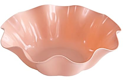 Cesto di frutta Vassoio di frutta per la casa Soggiorno Tavolino Vassoio di caramelle di plastica Frutta secca Vassoio per snack per ufficio Vassoio di frutta piccolo Ciotola di frutta decorativa