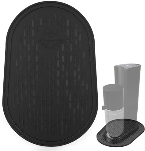 Tyywjw Silikonmatte Schwarze für Sodastream DuoTropfschutz Unterlage zubehör für wassersprudler duo, Antirutschmatte aus Silikon, Zubehör für Sodastream Duo oder sodastream e-duo