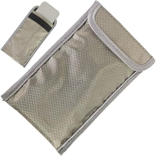 Luxylei Anti Radiation Cell Phone Sleeve Pouch Cell Phone Shielding Pouch Gps Blocking Bag Shielding Pouch for Phone Electronic Devices