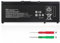 KXRSII SR03XL L08855-855 Batterie pour HP Envy X360 15-CN 15-CP 17-BW Pavilion 15-CX 17-CD 15-cn0xxx 15-cx0xxx 15-cx0305ng 17-cd0xxx 17-cd0000 L08934-2B1 L08934-1B1 L08934-2C1 TPN-C133 11.55V 52.5Wh