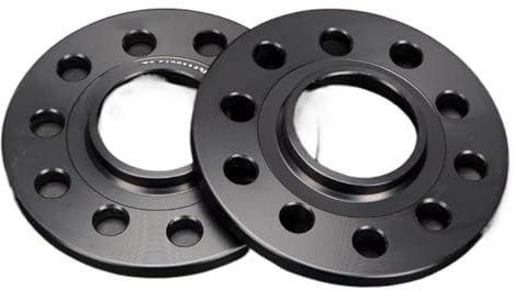 Spurverbreiterung Für E39 X5 X6 E70 E71 E72 F15 F16 F85 F86 2 Stück 12/15/20mm Spurverbreiterung Adapter PKD 5x120 CB 74.1mm Auto Distanzscheiben(3mm Black)