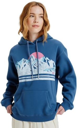 Roxy Fleece sweater SURF STOKED HOODIE BRUSHED VT Women's Blue L