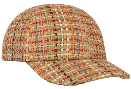 Seeberger Corandea Cap Basecap Baseballcap Sonnencap Damencap Sommercap Strandcap Damen - mit Schirm, Futter, Klettverschluss Frühling-Sommer Sommer