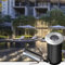 OrbitCob® Mini IP68 Wasserdichter LED Einbaustrahler Edelstahl 12V/24V Niederspannung - Unterwasser Einbauleuchte für Salzwasserpool, Terrasse, Treppen, Steg, Springbrunnen, Außenbereich(Warmweiß 3000