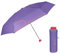 Taschenschirm Regenschirm Kompakt für Damen Frauen - Minischirm Super Klein Klappbar Mädchen mit Manueller Öffnung - Damenschirm Schirm mit Etui - Durchmesser 90 cm - Perletti (Violett)