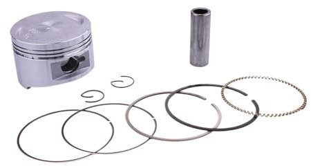 BVNZUFH Kit de Piston GY6 160cc 58,5 mm avec Segment de Piston for cyclomoteur Chinois, Scooter, VTT, Kart, UTV, Moteur 157QMJ