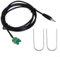 NEIQIUWING Adaptateur d'entrée auxiliaire pour Renault 2005 2011 idéal pour les appareils de musique avec prise jack 3 5 mm