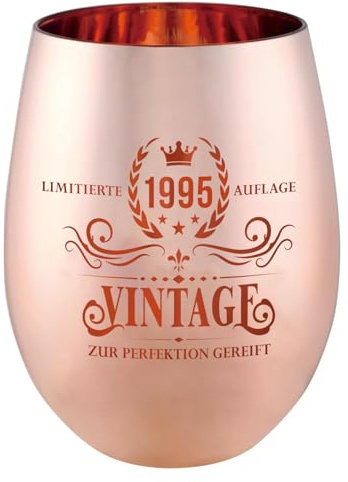 GiftGem 30 Geburtstag Frauen - Geschenke für Frauen 1995 Weingläser, Geschenke zum 30 Geburtstag Frau, Mütter, Schwester und Freundin
