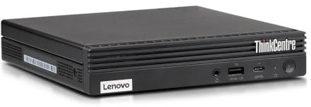 Lenovo ThinkCentre M70q Tiny Intel Core i5-10500T - Disco duro SSD de 256 GB, memoria de 16 GB, Windows 11 Pro, ordenador de escritorio, mini PC (reacondicionado)