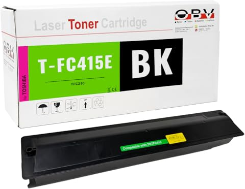 OBV T-FC415E Toner Kompatibel Toshiba E-Studio 2010AC 2510AC 2515AC 3015AC 3515AC 4515AC 5015AC Schwarz ca. 38.400 Seiten