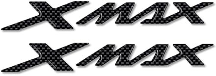 labelbike - 2 3D Gelharz Aufkleber geschrieben Xmax Scooter kompatibel mit Yamaha X MAX ab 2010
