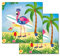 Folat - Serviettes Flamant Rose - 33x33cm - 20 Pièces