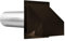 Imperial VT0582-A 10,2 cm Ablufttrockner Kappe mit Ansaughaube Umwandlung 1 Stück 10,2 cm braun
