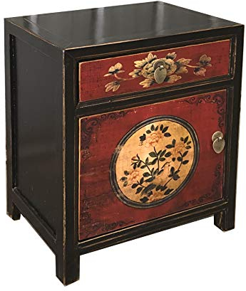 Meuble Chambre Commode Table de Nuit Table de Chevet Console Buffet chiffonnier Cabinet Armoire Chinois Asiatique Oriental Antique Vintage Shabby-Chic