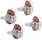 Generic FULL SIZE POTS Log A/Linear B 500k Volume & Tone Pots for Guitar