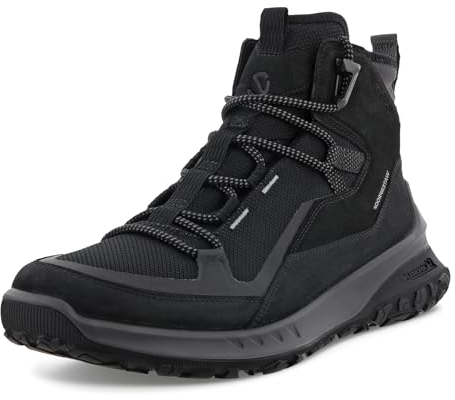 ECCO ULT-TRN, Boots Uomo, Black/Black/Black, 46 EU