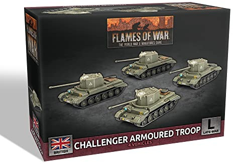 Flames of War Challenger Armoured Troop