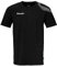 Kempa Herren Core 26 T-Shirt Jungen Handball Sport-Shirt Funktions-Shirt Trikot, Schwarz, S EU
