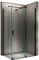 i-flair Cabina doccia NADINE 160 x 80 cm, con porta scorrevole, in vetro di sicurezza monolastra da 8 mm, montaggio a sinistra e a destra