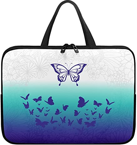 Dajingkj 10 Inch Laptop Bag Women Men Waterproof Neoprene Laptop Sleeve Case Novelty Pattern Laptop Sleeve Notebook Protective Case Bag
