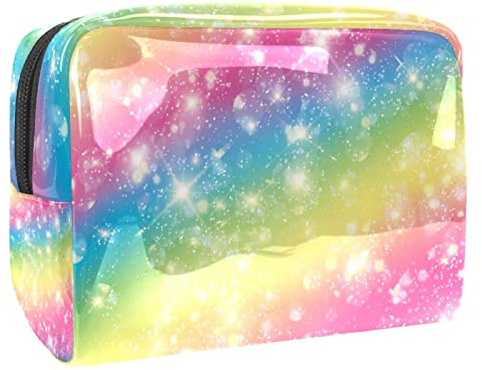 Regenbogen Bunt Schminkpinsel Beauty Bag Organizer Kosmetiktasche