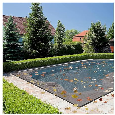 Red para Piscina, Cubierta Pantalla Hojas Piscina, 5x10m Red Hojas Rectangular En Cubierta Piscina Suelo, Pantalla Malla Fina para Piscinas, para Piscina, Captura Hojas, Parasol