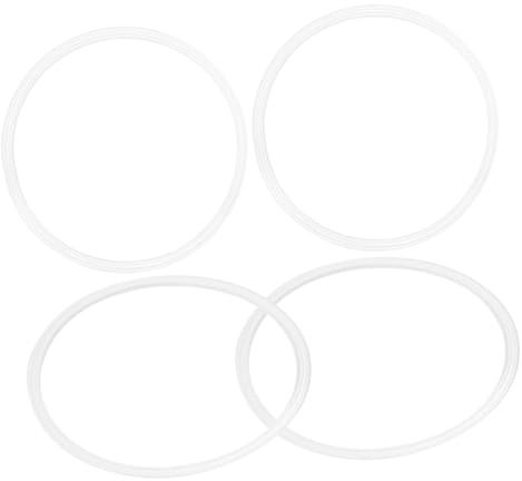Zerodeko 4 Piezas Anillo de Silicona para Taza Termo Junta tórica Anillos de Sellos de Tapa de Repuesto Vasos de Vidrio Anillos de Sellado Anillo de Sellado Copa Espacial focas Accesorios