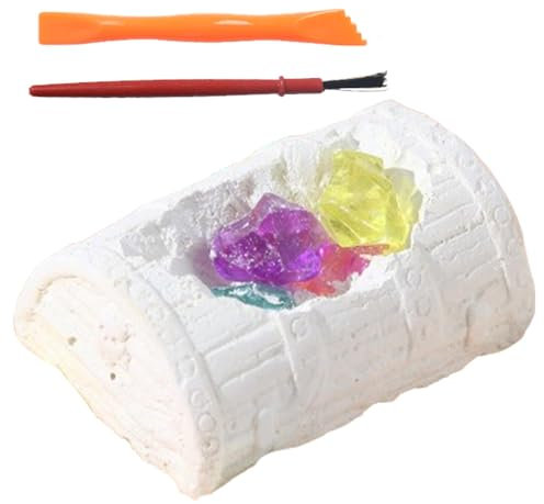 Edelstein-Ausgrabungsset, Edelstein-Ausgrabungsset | Piraten-Ausgrabungsset zum Ausgraben von Edelsteinen,Crystal Digging Toys Piraten-Ausgrabungsset, pädagogisches Wissenschaftsspielzeug