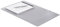 Durable Schreibtischunterlage transparent, 42 x 30 cm, rutschfeste Schreibtischmatte blendfrei, PP, 712119