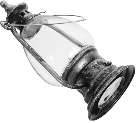 Veemoon Vintage Batterie Laterne Kreative Dekorative Petroleumlampe Für Bar Home Handlampe Mit Griff Zufälliger Stil